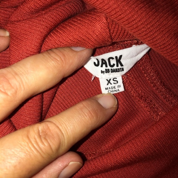 Jack by BB Dakota Hogan Coral Cowl Neck Pullover XS - Picture 11 of 15